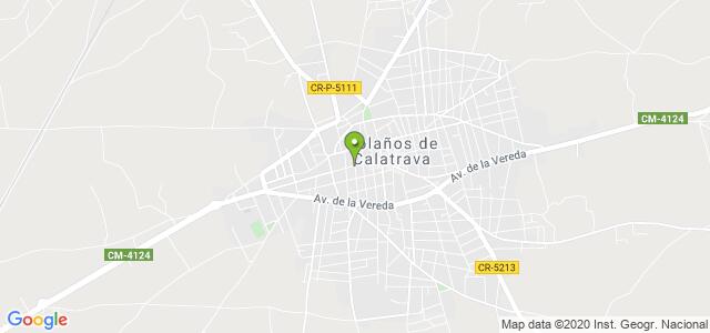 mapa de oficina de correos bolanos de calatrava
