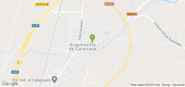 mapa de oficina de correos argamasilla de calatrava