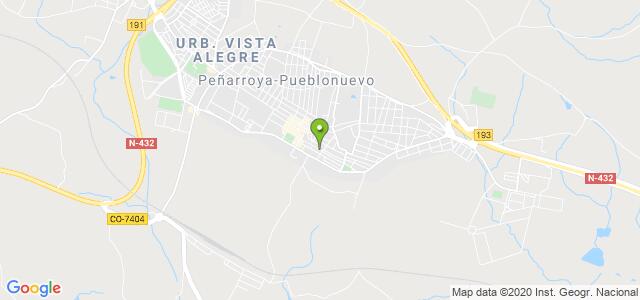 mapa de oficina de correos penarroya pueblonuevo