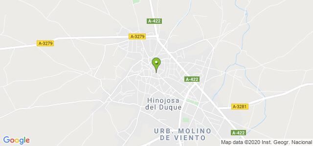 mapa de oficina de correos hinojosa del duque