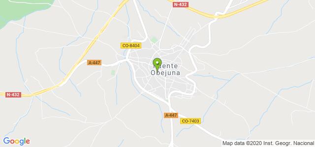 mapa de oficina de correos fuente obejuna