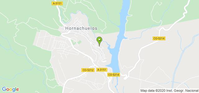mapa de oficina de correos hornachuelos