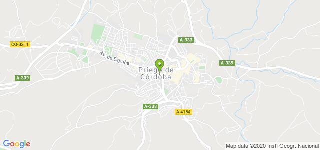 mapa de oficina de correos priego de cordoba