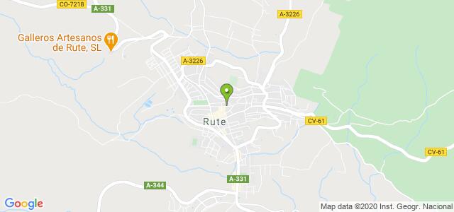 mapa de oficina de correos rute