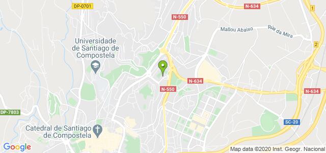 mapa de oficina de correos santiago de compostela 3
