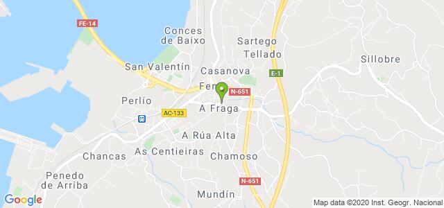 mapa de oficina de correos fene