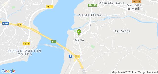 mapa de oficina de correos neda