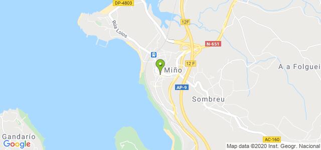 mapa de oficina de correos mino