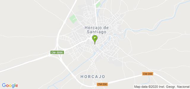 mapa de oficina de correos horcajo de santiago