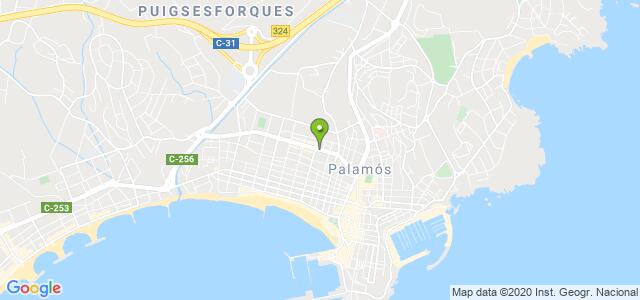 mapa de oficina de correos palamos