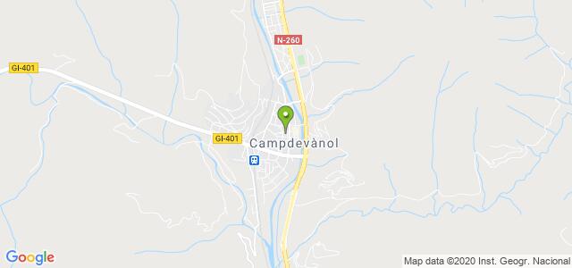 mapa de oficina de correos campdevanol