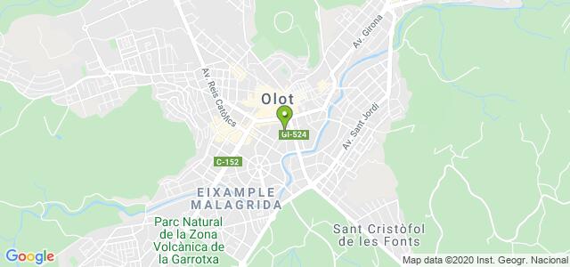 mapa de oficina de correos olot