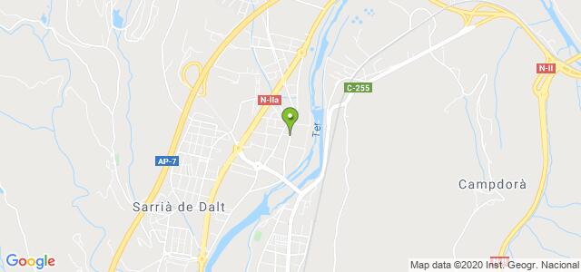 mapa de oficina de correos sarria de ter