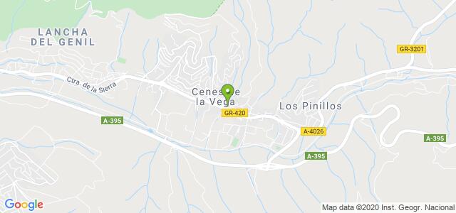 mapa de oficina de correos cenes de la vega