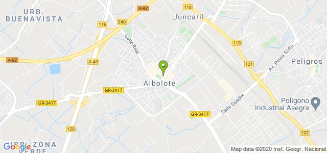 mapa de oficina de correos albolote