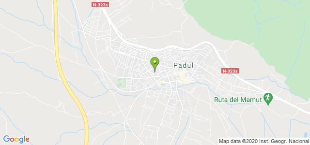 mapa de oficina de correos padul