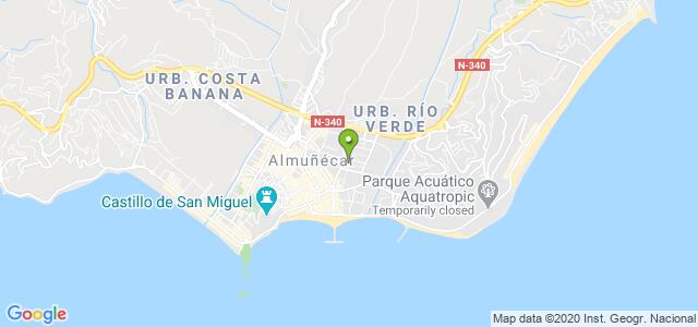 mapa de oficina de correos almunecar