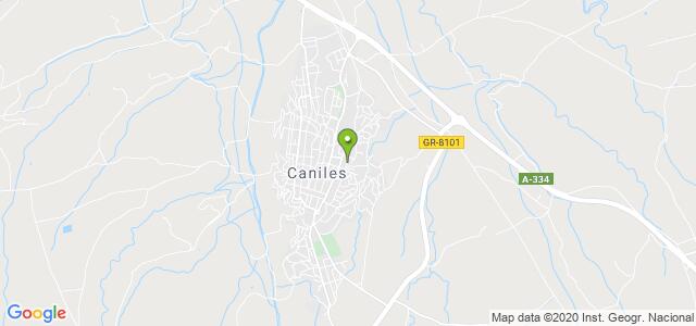 mapa de oficina de correos caniles