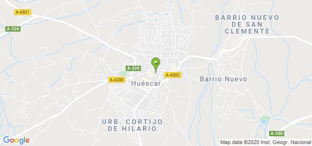 mapa de oficina de correos huescar