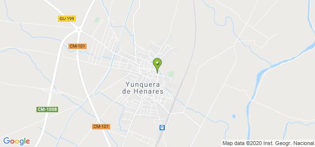 mapa de oficina de correos yunquera de henares