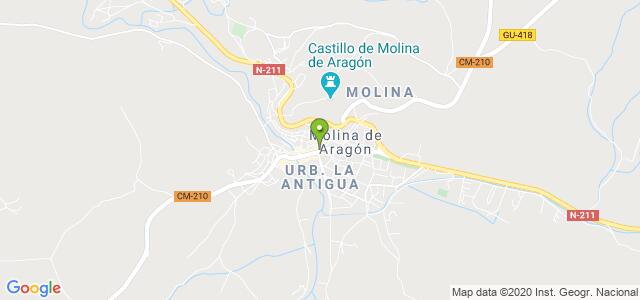 mapa de oficina de correos molina de aragon