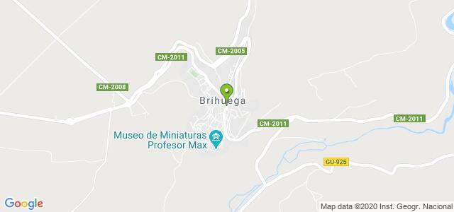 mapa de oficina de correos brihuega