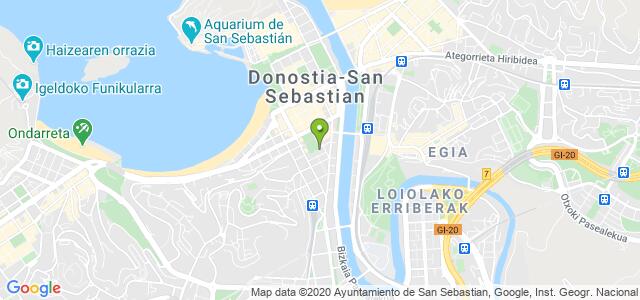 mapa de oficina de correos donostia san sebastian 1