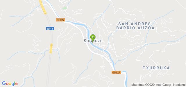 mapa de oficina de correos soraluze placencia de las armas