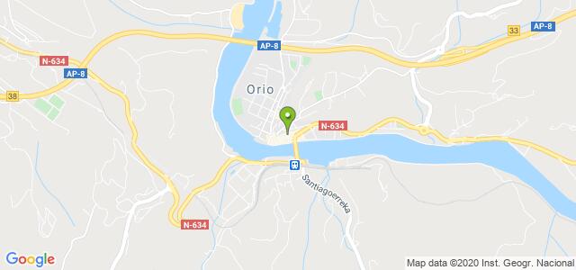 mapa de oficina de correos orio