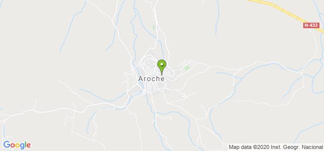 mapa de oficina de correos aroche