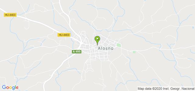 mapa de oficina de correos alosno