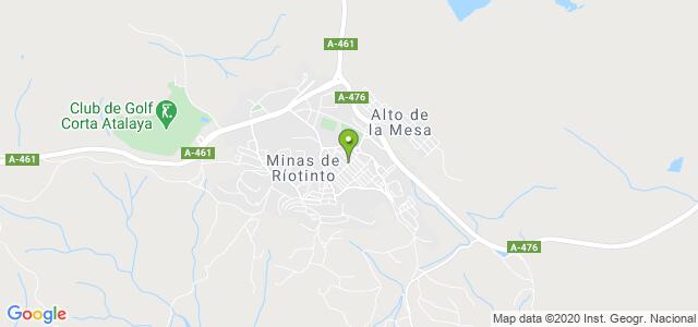 mapa de oficina de correos minas de riotinto