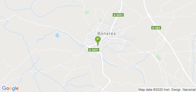 mapa de oficina de correos bonares