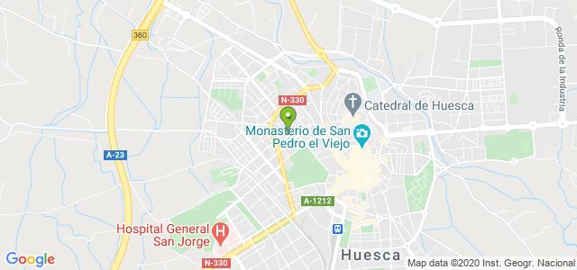 mapa de oficina de correos huesca 2