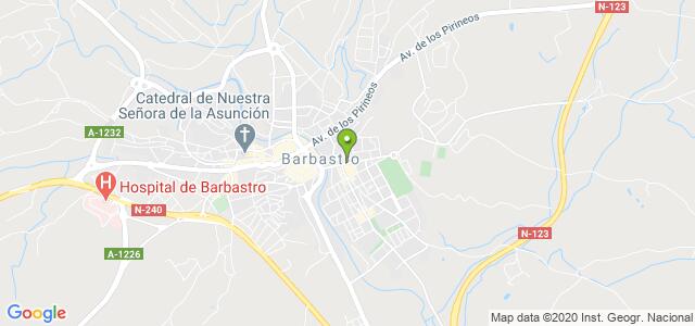 mapa de oficina de correos barbastro