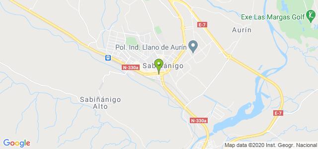 mapa de oficina de correos sabinanigo