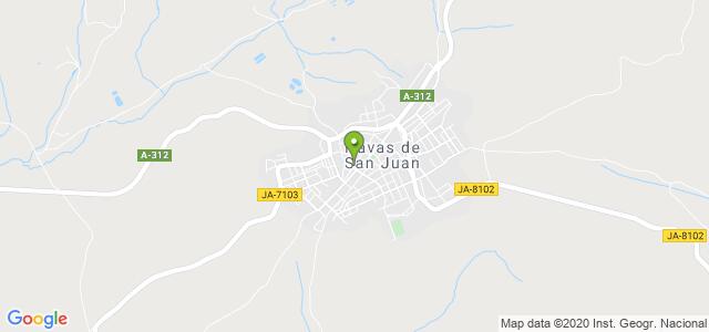 mapa de oficina de correos navas de san juan