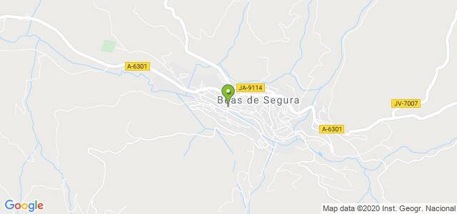 mapa de oficina de correos beas de segura