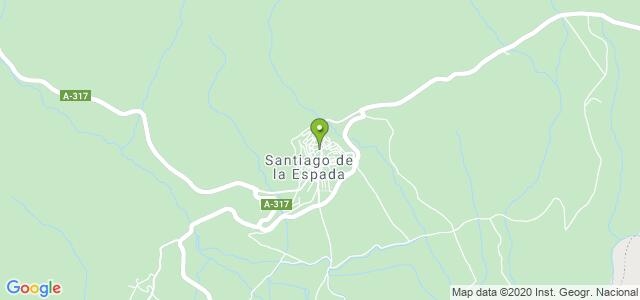 mapa de oficina de correos santiago de la espada