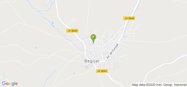 mapa de oficina de correos begijar