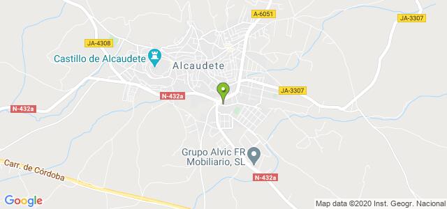 mapa de oficina de correos alcaudete