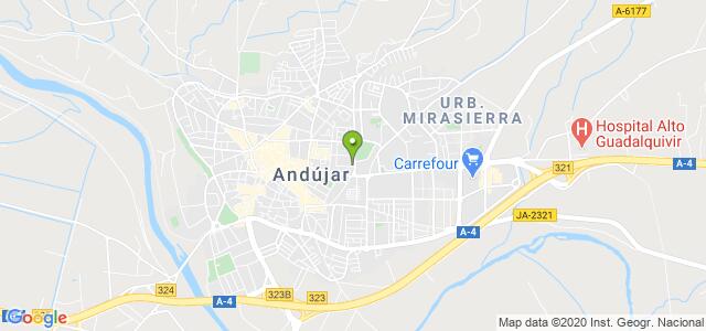 mapa de oficina de correos andujar