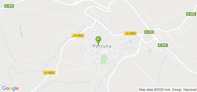 mapa de oficina de correos porcuna