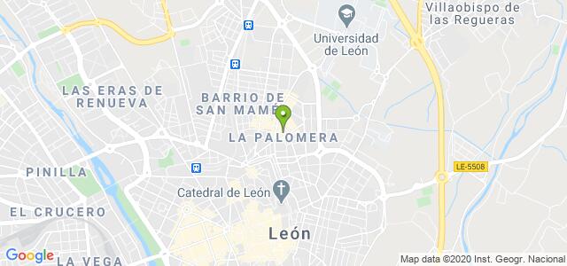 mapa de oficina de correos leon 2