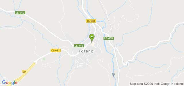 mapa de oficina de correos toreno