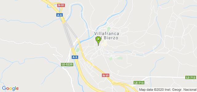 mapa de oficina de correos villafranca del bierzo