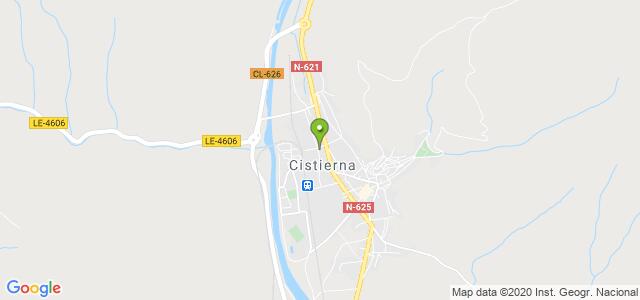 mapa de oficina de correos cistierna