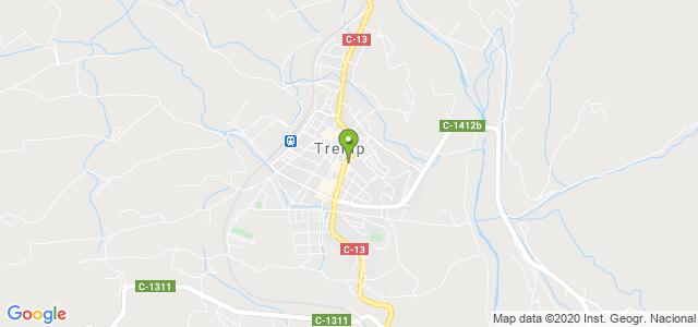 mapa de oficina de correos tremp