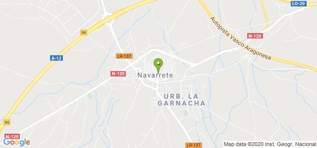 mapa de oficina de correos navarrete 1