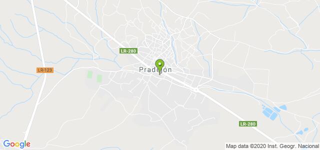 mapa de oficina de correos pradejon